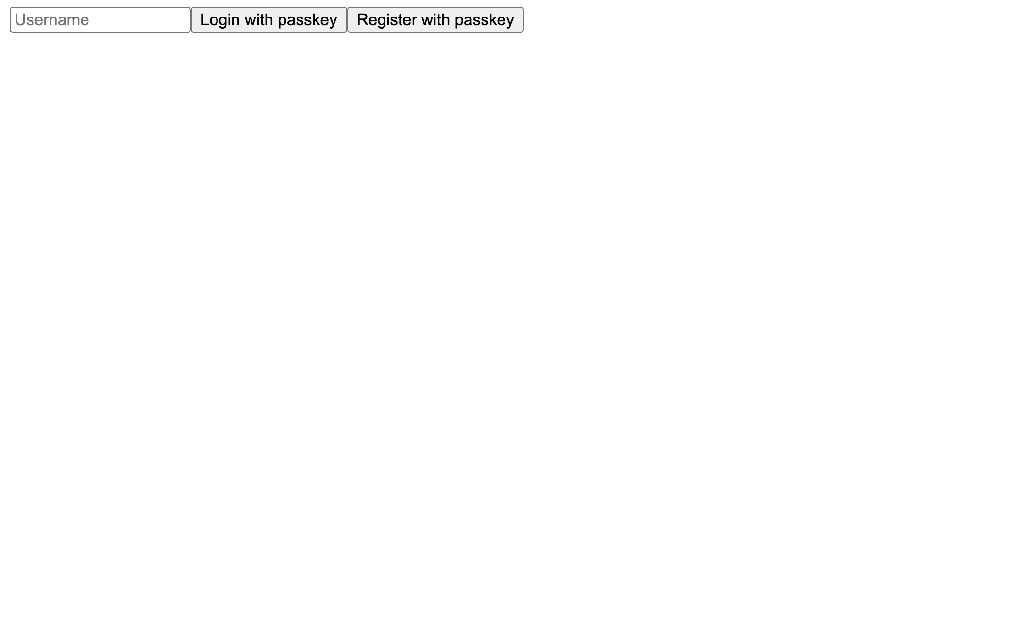 Passkey